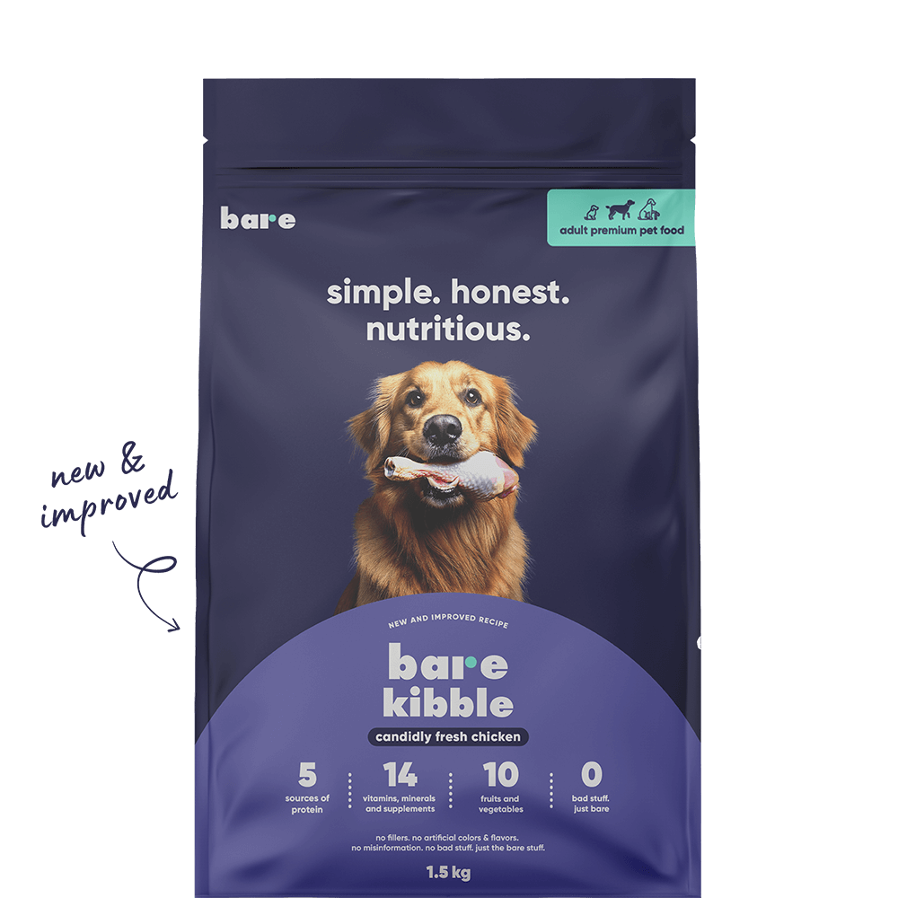 new candidly fresh chicken kibble - 1.5kg