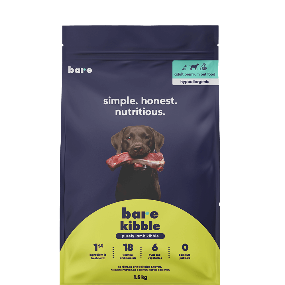 purely lamb kibble - 1.5kg